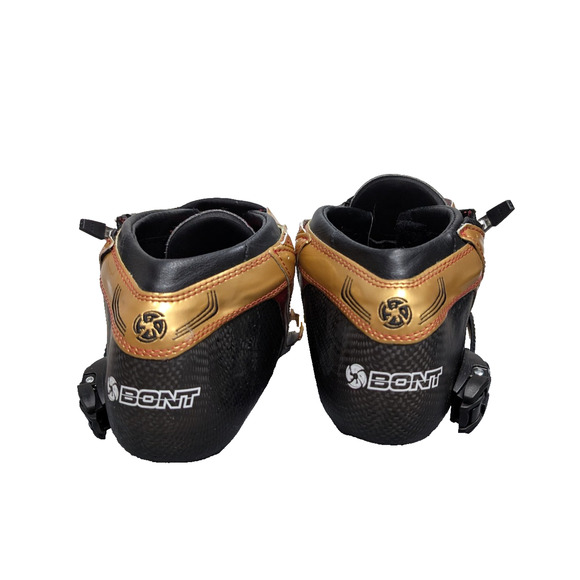 Bont Skate Vaypor Zipper Toebox Mens 10 EU 44 Inline Boot Carbon Base Gold main image 10